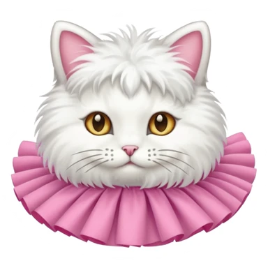Cat with tutu sticker