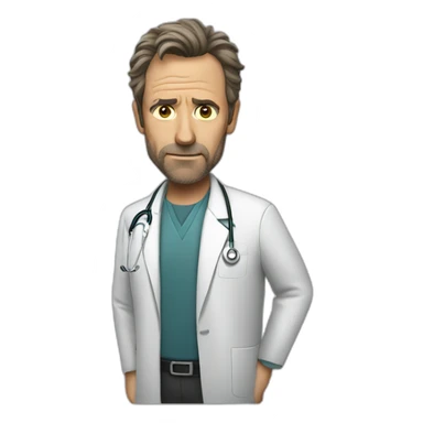 Dr House sticker