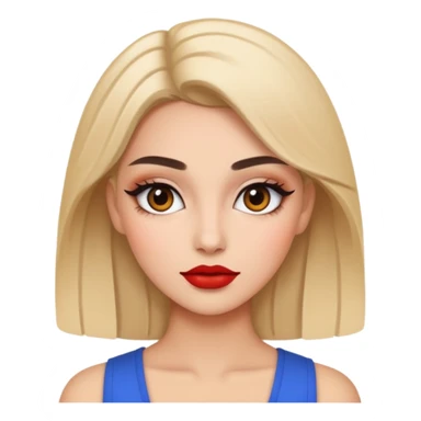 Rate beauty makeup cool sticker