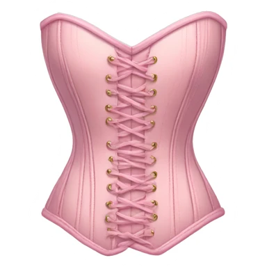Pastel pink corset  sticker