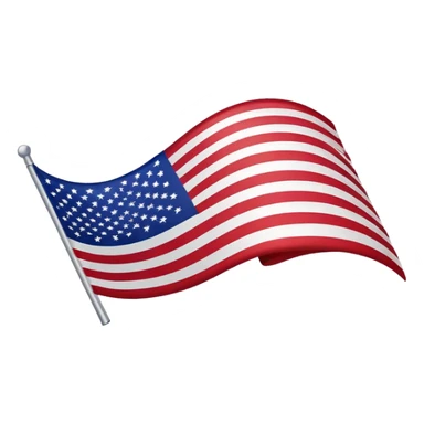 upside down American flag with stars and stripes visible sticker