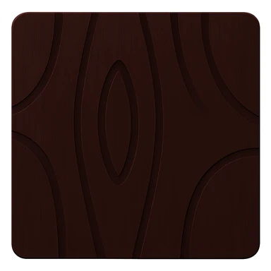 Edit the image to show a dark mahogany wood texture, minimal style, with no background (transparent). Keep the texture subtle and minimalistic with dark mahogany color. sticker
