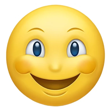 Ukrainian smiley face with blue and yellow colors of the Ukrainian flag sticker