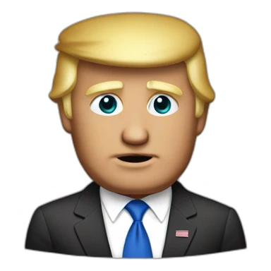 Donal trump sticker