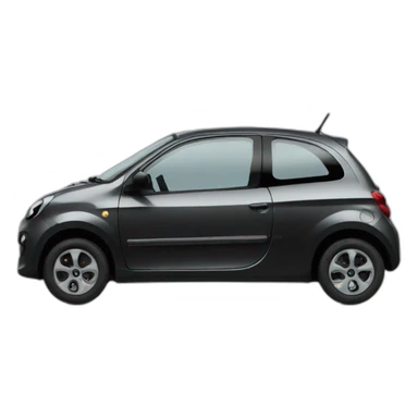 Twingo noir sticker