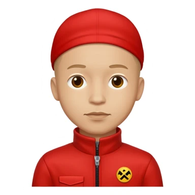 I want a emoji of a character Berlin from money heist. With his costume  no mask  sticker