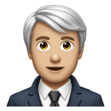 emanuel macron babysitter sticker