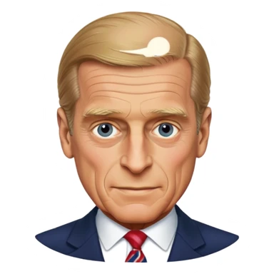 Prince philip sticker