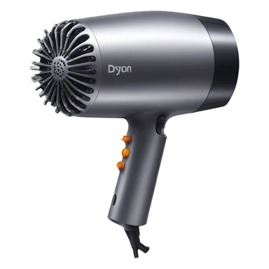 dyson hair dryer sticker