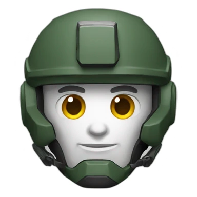 Major 117 halo sticker