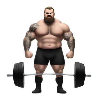 Eddie hall deadlift sticker