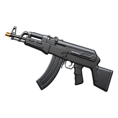Kalashnikov assault rifle sticker
