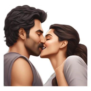 Ranbeer kiss deepika sticker