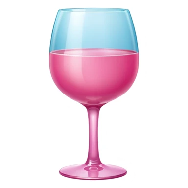  a barbie pink glass sticker