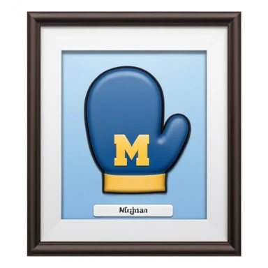 Michigan Mitten sticker
