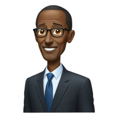 paul kagame sticker