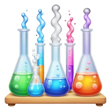 chemistry and lab work sticker