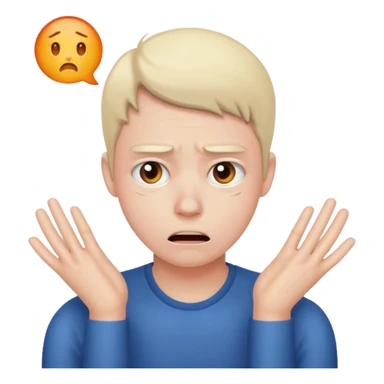 stressfull gesture sticker