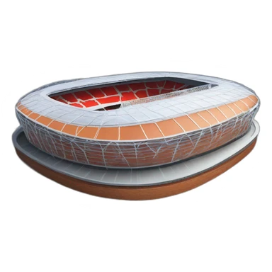 champions league soccer stadium sticker