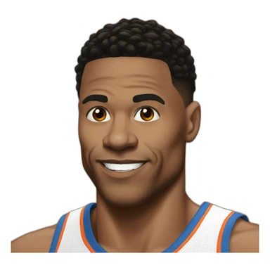Westbrook face sticker