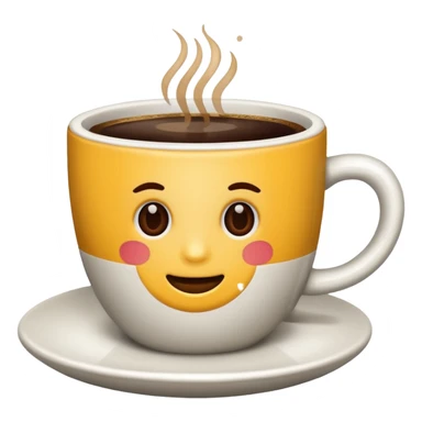 Cup of coffee sticker