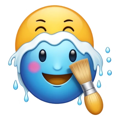 you type the words good morning in a cyber brush font sticker