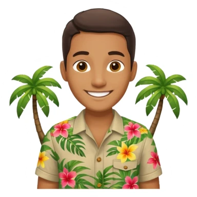 island tour guide-translator sticker