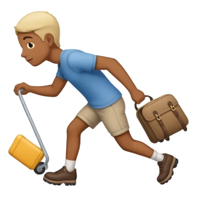 dragging your ass sticker