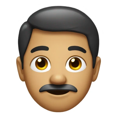 side eye emoji with thumb pointing back sticker