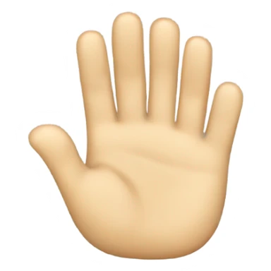 One hand clapping itself with too many fingers sticker