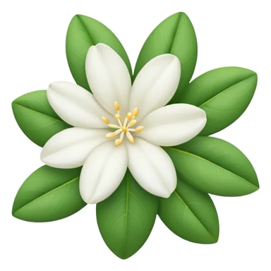 jasmine flower sticker