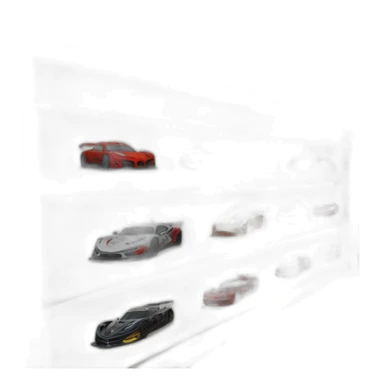 Charles Leclerc's cars in the wall sticker