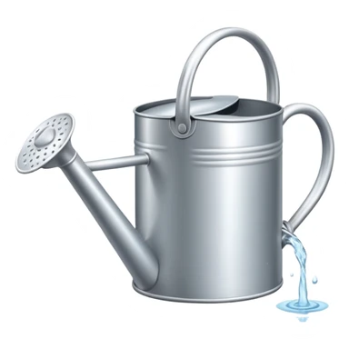 watering can with water coming out of it sticker
