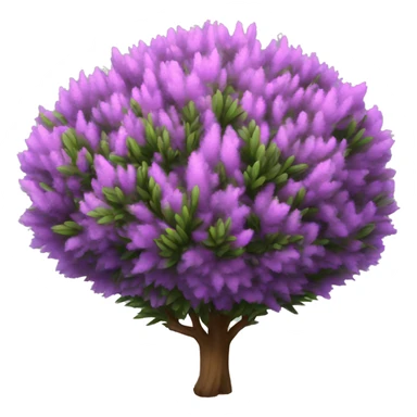 A large heather bush sticker
