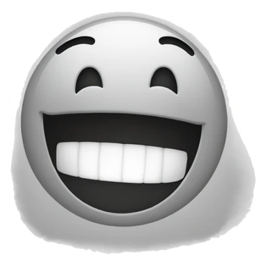 Emoji sonriente mirando para abajo sticker