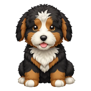 Bernedoodle sticker