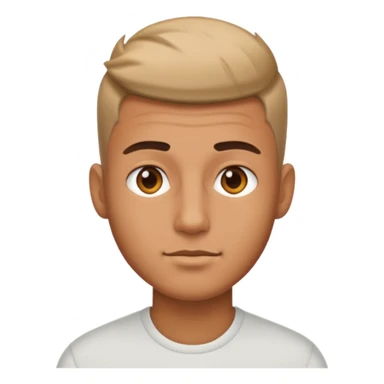 Man with short fade sticker