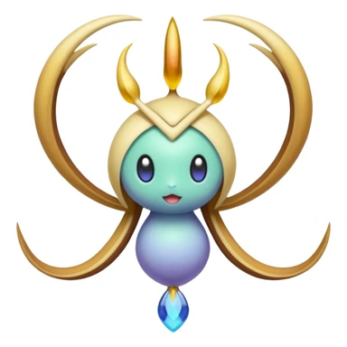Meloetta-Cresselia-Kirby-Fakémon-creature-hybrid sticker