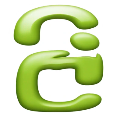 letter g sticker