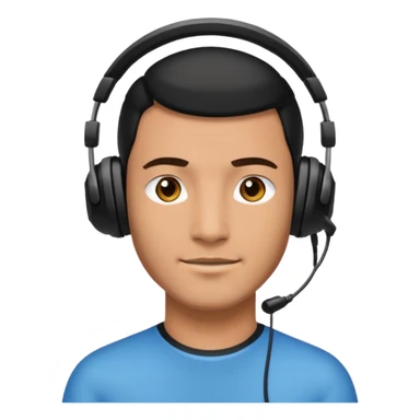 man avater give sticker