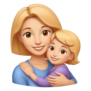 A loving mother figure with a warm smile sticker