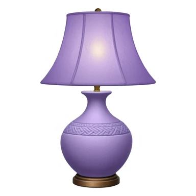 Lavender aesthetic decoration lamp sticker