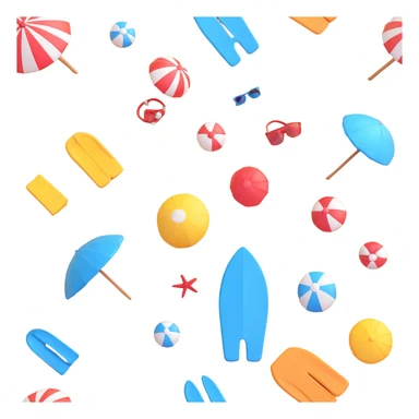 beach tennis, playful and bright, rackets and net on beach, 3D emoji style sticker