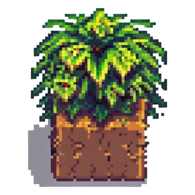 minecraft grass block pixel art style sticker