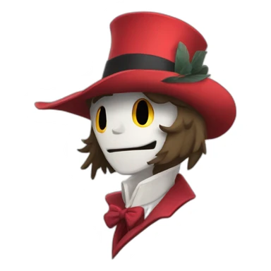 Alastor Hazbin Hotel sticker