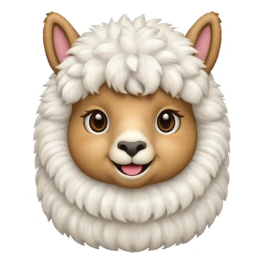 alpaca emoji sticker