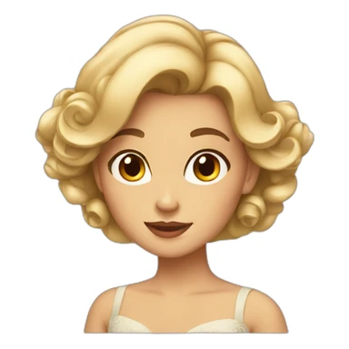 Belle femme sticker