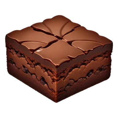 chocolate brownie sticker
