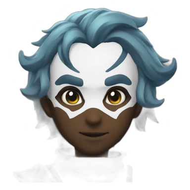 Arlecchino from genshin sticker