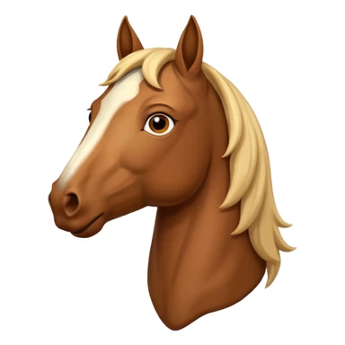 Man whit horse head sticker